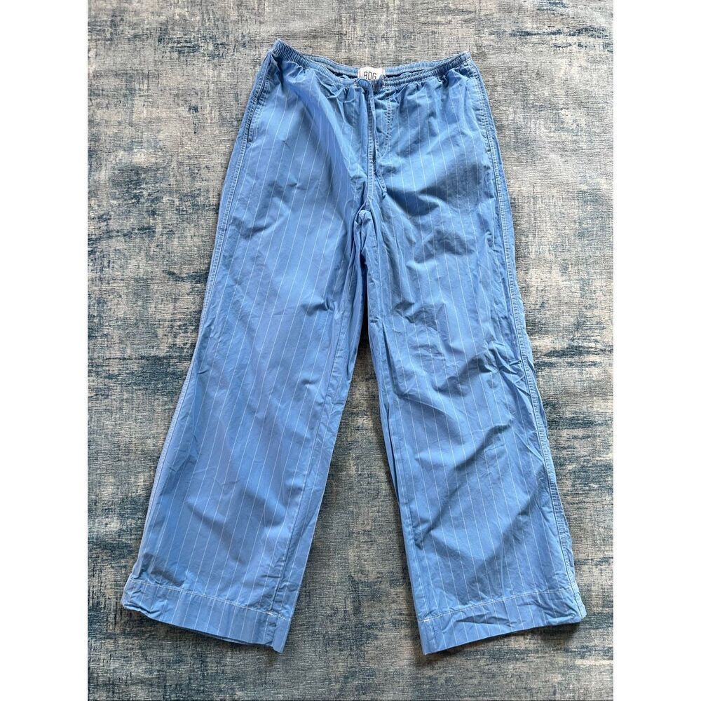 BDG Urban Outfitters Blue White Stripe Wide Leg Pants Small